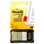 POST-IT FLAGS  3M 680-6 WHITE 1" x 1.7" 50 SH
