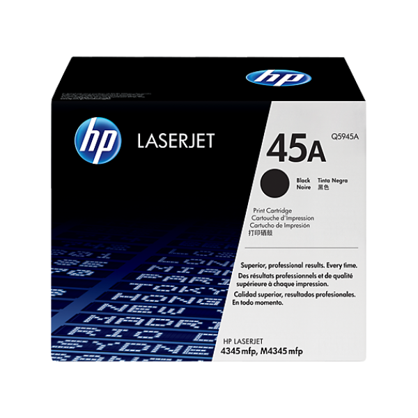 HP 45A LASERJET TONER CARTRIDGE BLACK Q5945A (4345MFP)