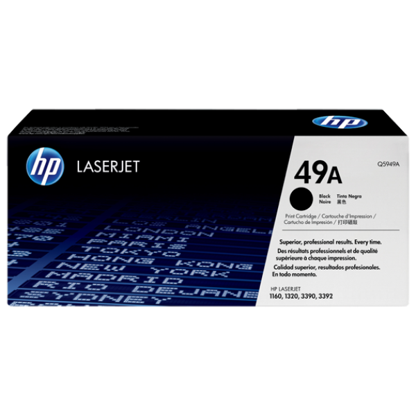 HP 49A LASERJET TONER CARTRIDGE BLACK Q5949A (1160/1320)