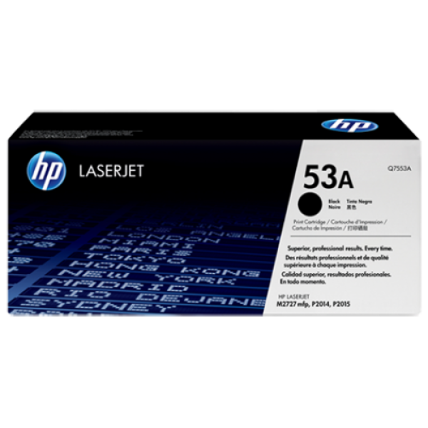 HP 53A LASERJET TONER CARTRIDGE BLACK Q7553A (LJ 2015N)