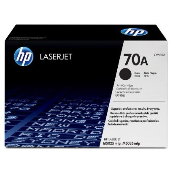 HP 70A LASERJET TONER CARTRIDGE BLACK Q7570A (MFP 5025/5035)