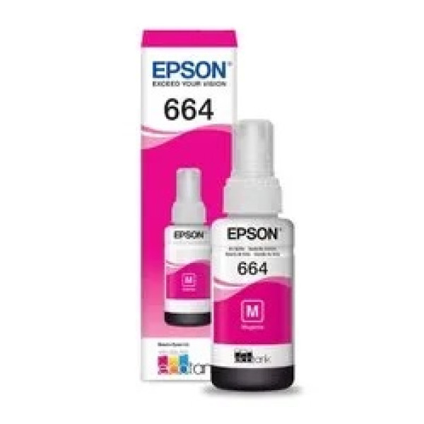 EPSON T6643 INK BOTTLE, MAGENTA 70ML INK CARTRIDGE