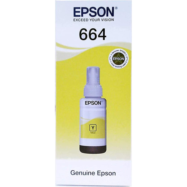 EPSON T6644 INK BOTTLE, YELLOW 70ML INK CARTRIDGE
