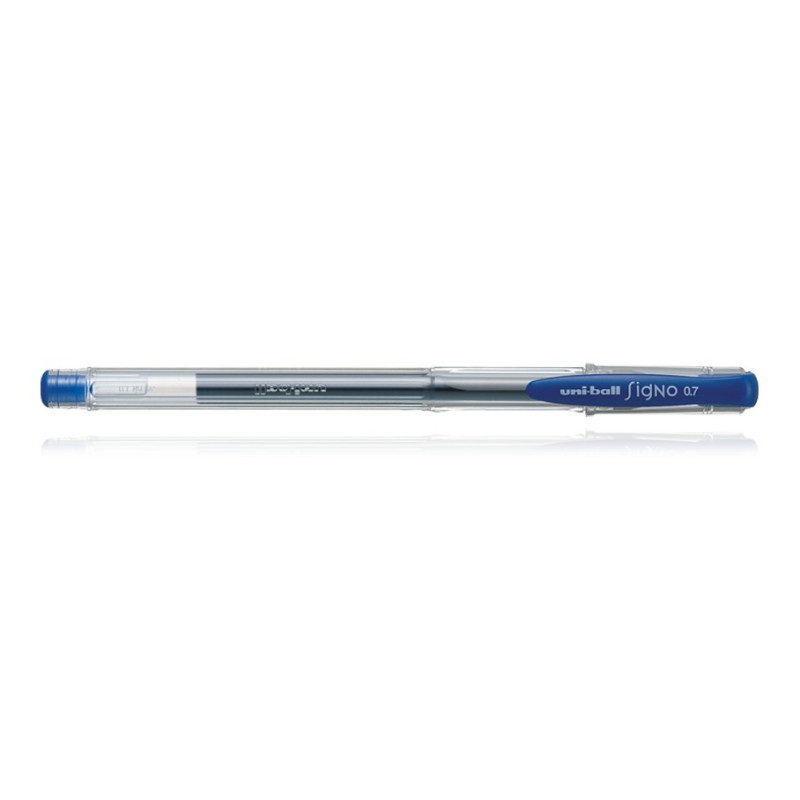 Uni-Ball UM-153S Signo Impact Gel Blue Rollerball Pen