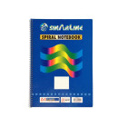 SINARLINE WRITING PAD SPIRALS SIDE A4 70PG WHITE