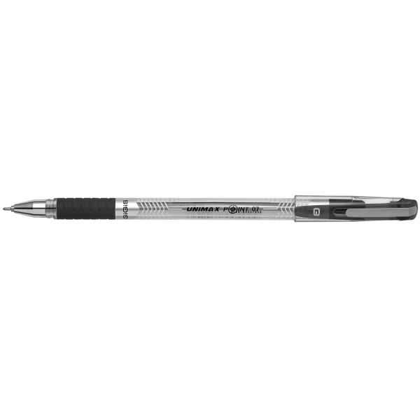 UNIMAX GIGIS POINT 07 BALL PEN-0.7MM BLACK,PACK OF 50 PCS
