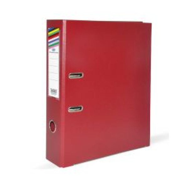 FIS PVC BOX FILE 6-PIECE MAROON COLOR 8CM FSBF8PMR F/S 