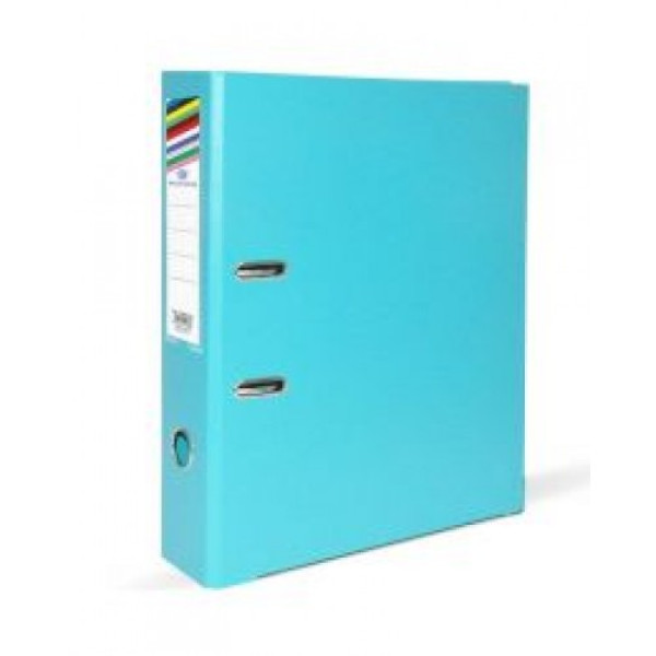 FIS PVC BOX FILE 6-PIECE LIGHT BLUE 8CM FSBF8PLBL F/S