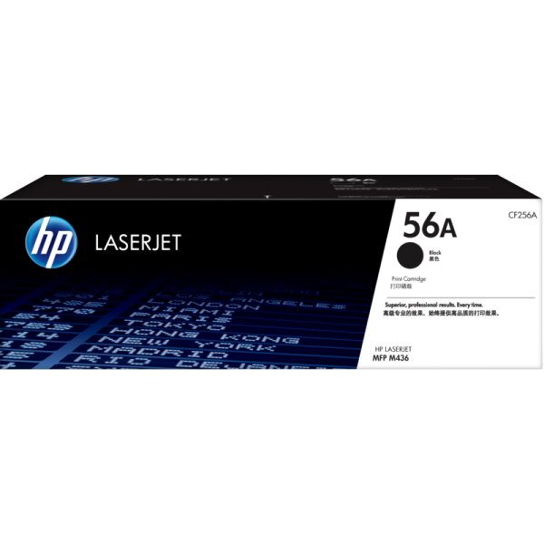 HP 56A LASERJET TONER CARTRIDGE BLACK CF256A