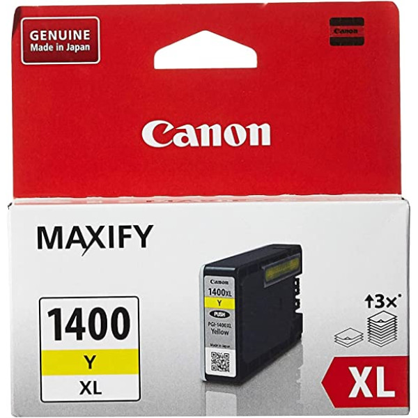 CANON PGI-1400XL YELLOW INK CARTRIDGE MAXIFY
