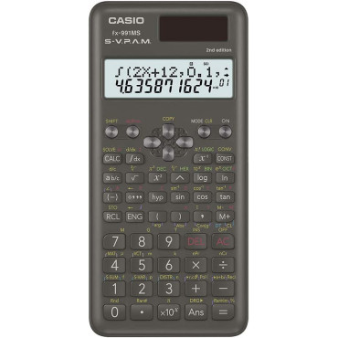 Casio Calculatrice Scientifique Casio FX-82ES PLUS 2nd Edition 252 Fonctions