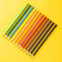 DELI COLOR PENCIL RECYCLABLE 3.0MM 18 COLORS C113-18