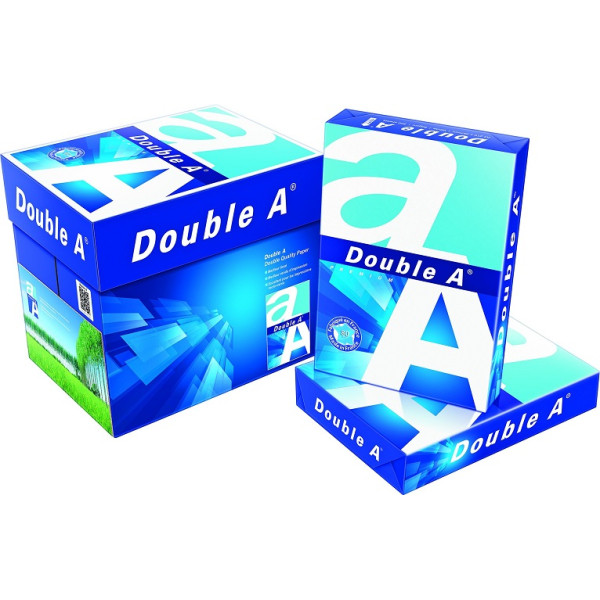 DOUBLE A PAPER A4 SIZE 80GSM WHITE BOX OF 5 REAMS