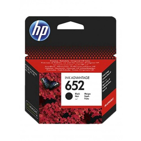 HP 652 INK CARTRIDGE BLACK F6V25AE