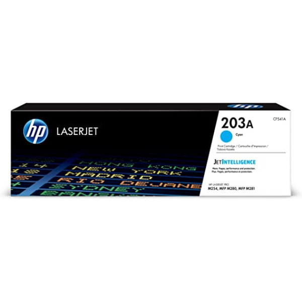 HP 203A LASERJET TONER CARTRIDGE CYAN CF541 (M254 /MFP M280)