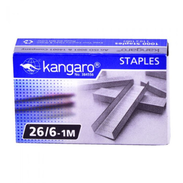 KANGARO STAPLER PINS NO 10 (1M)STAPLES 1X1000