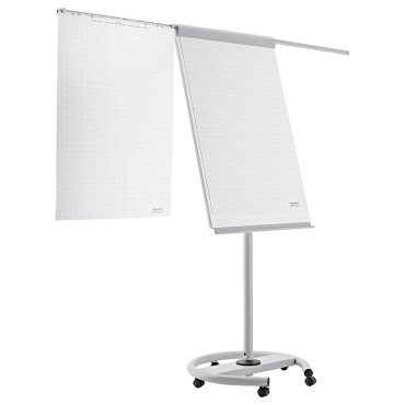 SUPER DEAL WHITEBOARD DOUBLE SIDED 120CM X 180CM MAGENITIC MOVABLE WITH METAL STAND