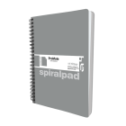 PROMATE 100% RECYCLED SIDE SPIRAL PAD A4 100 PAGES