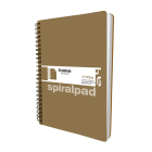 PROMATE 100% RECYCLED SIDE SPIRAL PAD A4 100 PAGES
