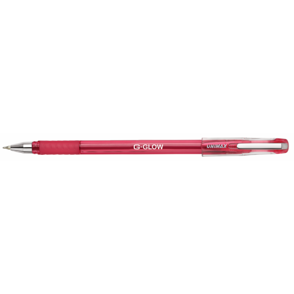 UNIMAX GIGIS G-GLOW 0.7MM RED BALLPEN PACK OF 50 PCS