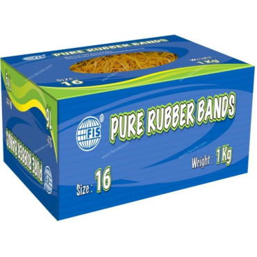 FIS PURE RUBBER BANDS 16 SIZE 250 GRAMS