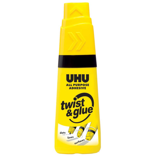 UHU TWIST & GLUE ALL PURPOSE ADHESIVE 90ML