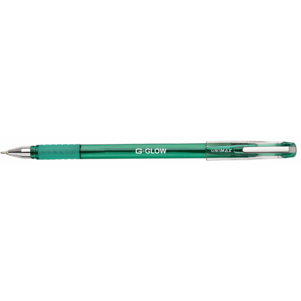 UNIMAX GIGIS G-GLOW 0.7MM GREEN BALLPEN PACK OF 50 PCS