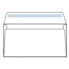 FIS ENVELOPES 9"X 4" WINDOWN WHITE 100 GSM, BOX OF 50 PCS